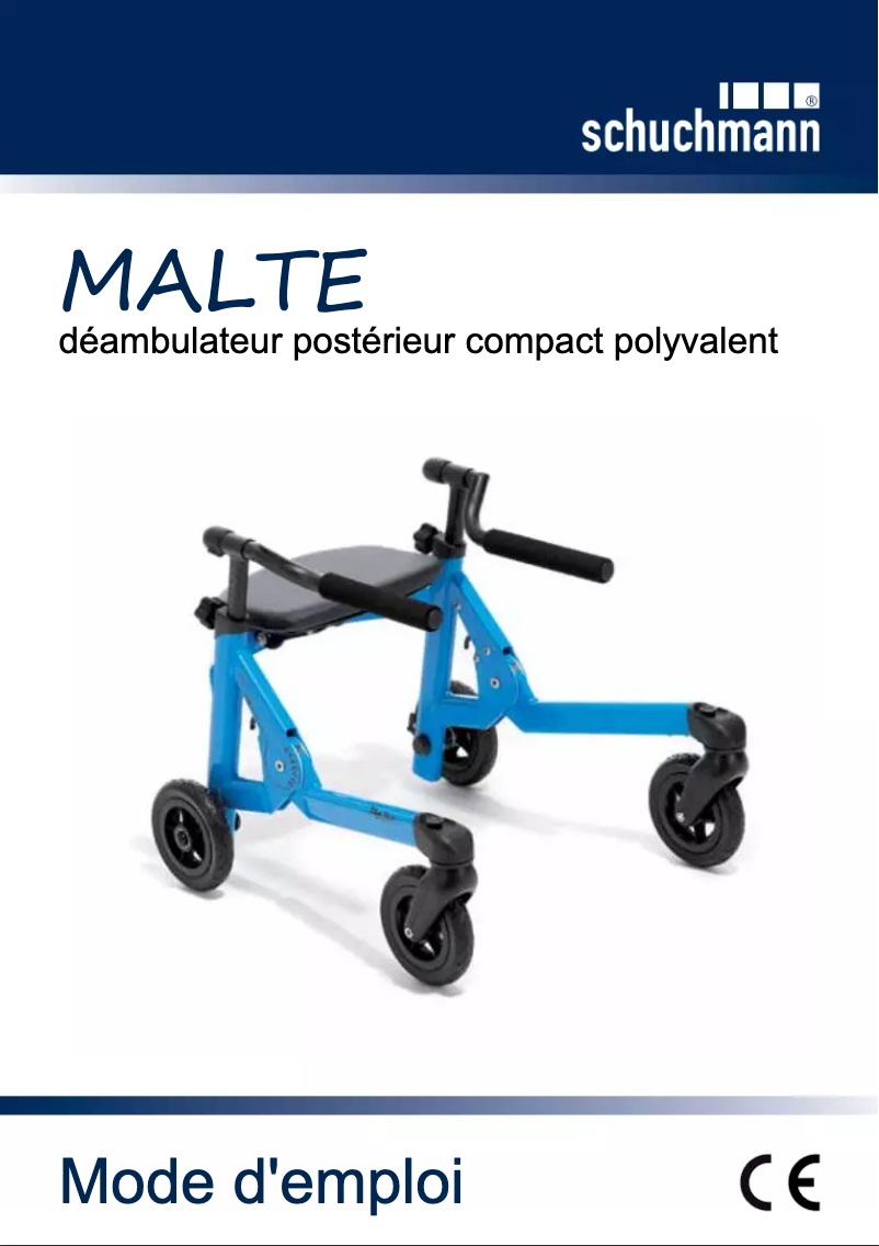 Page 1 de la notice Manuel utilisateur Schuchmann Malte