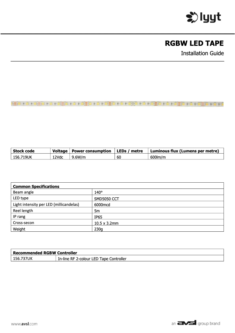 Page 1 de la notice Manuel utilisateur LYYT LT12560-CCT