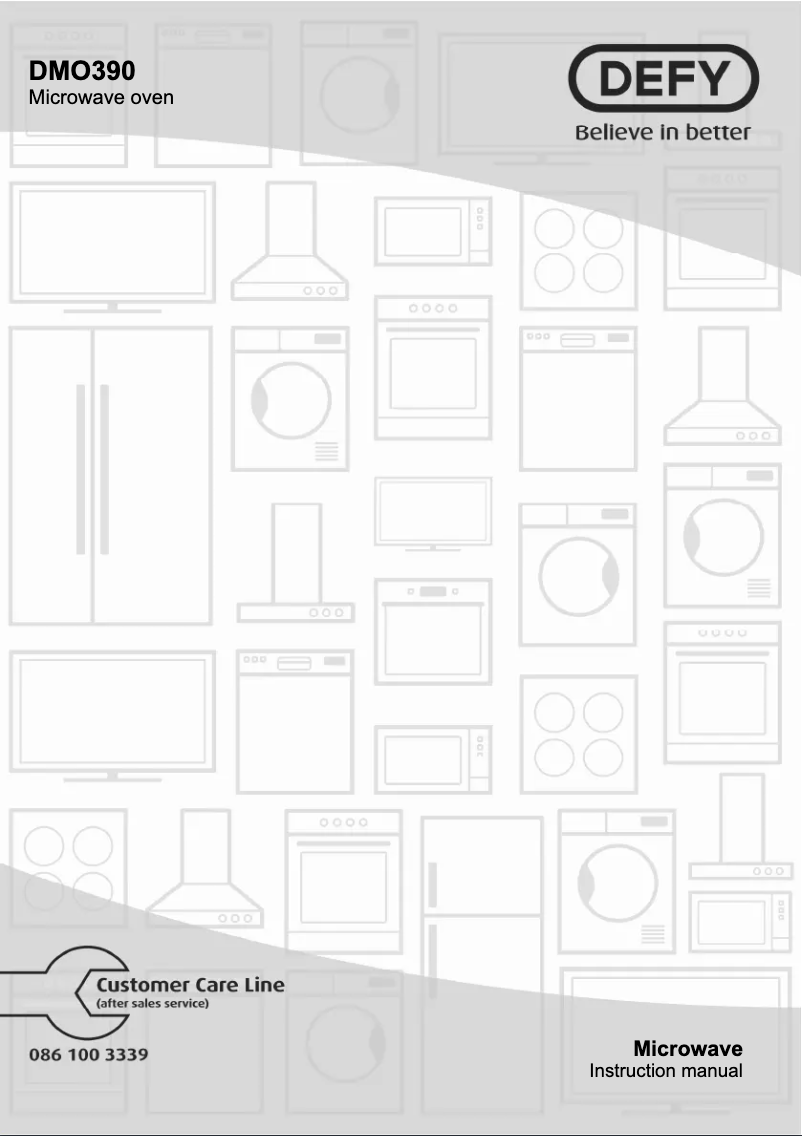 Página 1 del manual Manual de usuario Defy DMO390