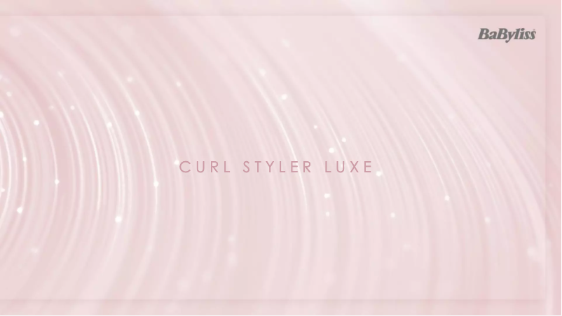 Page 1 de la notice Manuel utilisateur BaByliss Curl Styler Luxe C112