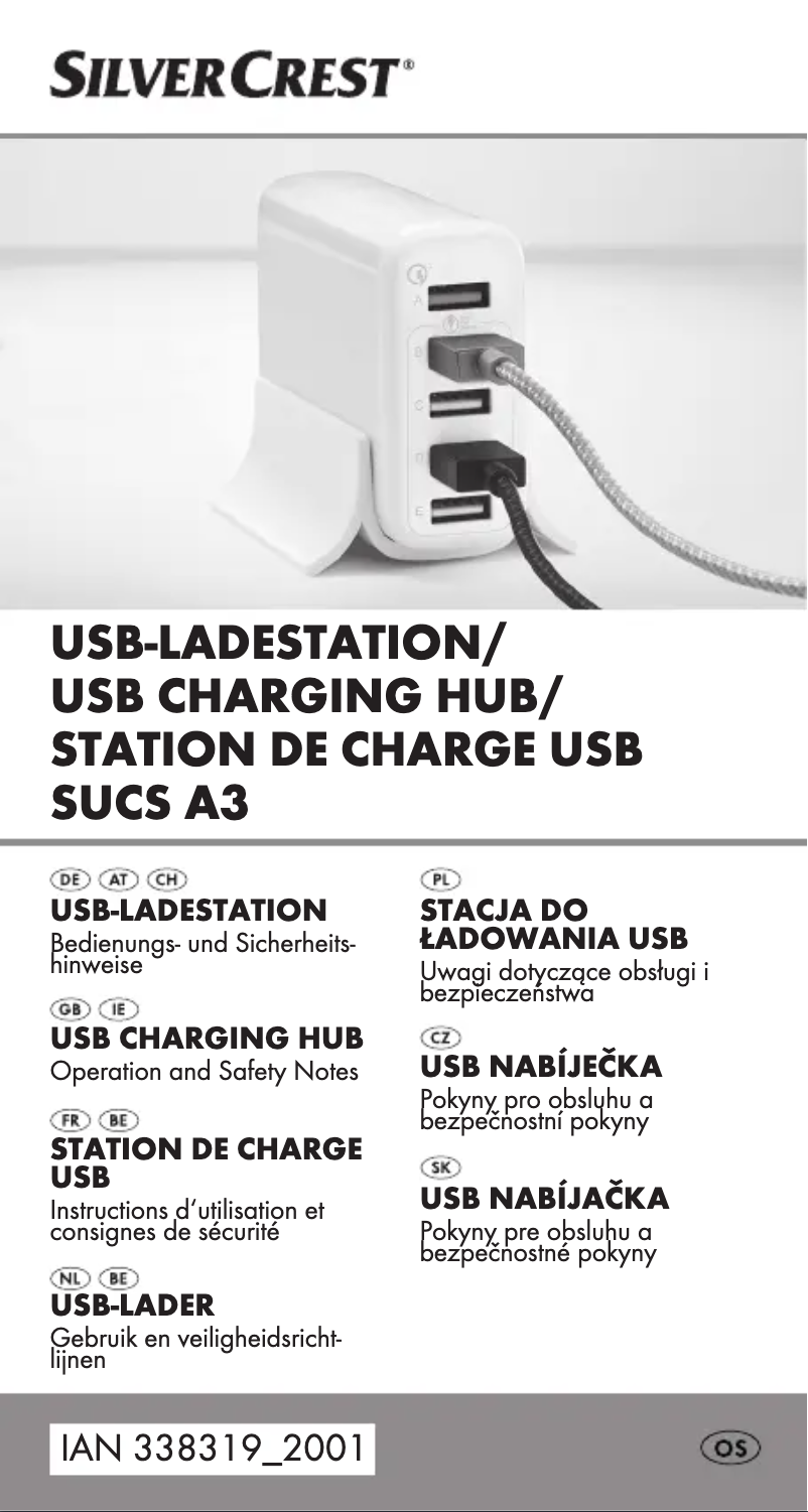 Page 1 de la notice Manuel utilisateur SilverCrest SUCS A3