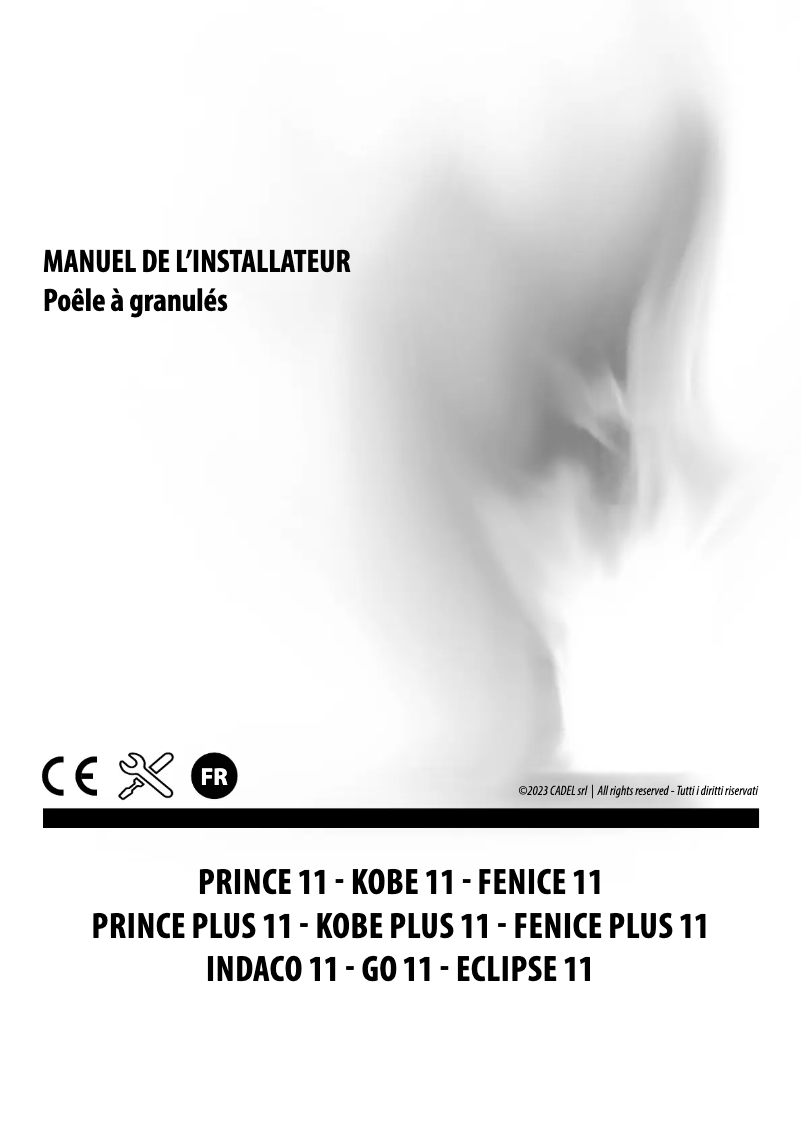 Page 1 de la notice Guide d'installation Cadel Fenice 11