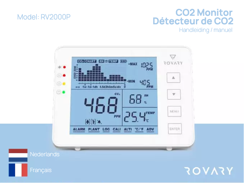 Page 1 de la notice Manuel utilisateur Rovary RV2000P