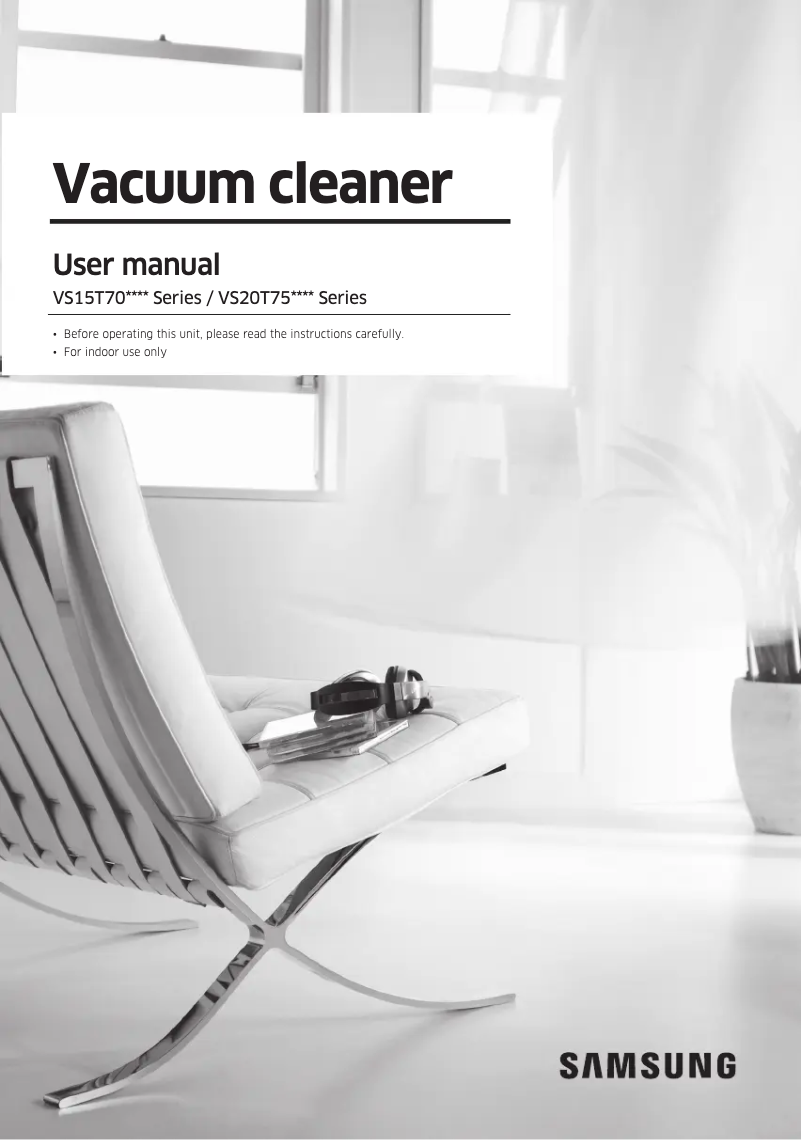 Image de la première page du manuel de l'appareil Jet 75 Pet