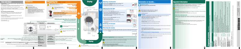 Page 1 de la notice Manuel utilisateur Siemens WT46W59XEE