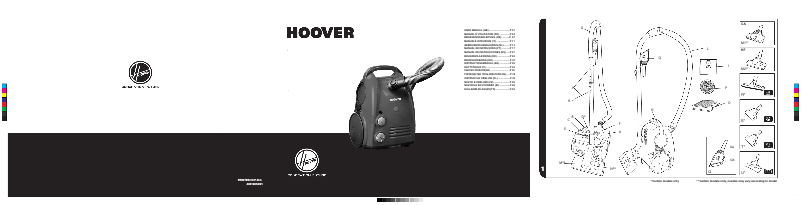 Page n°1 - Manuel utilisateur Hoover SN70_SN16011