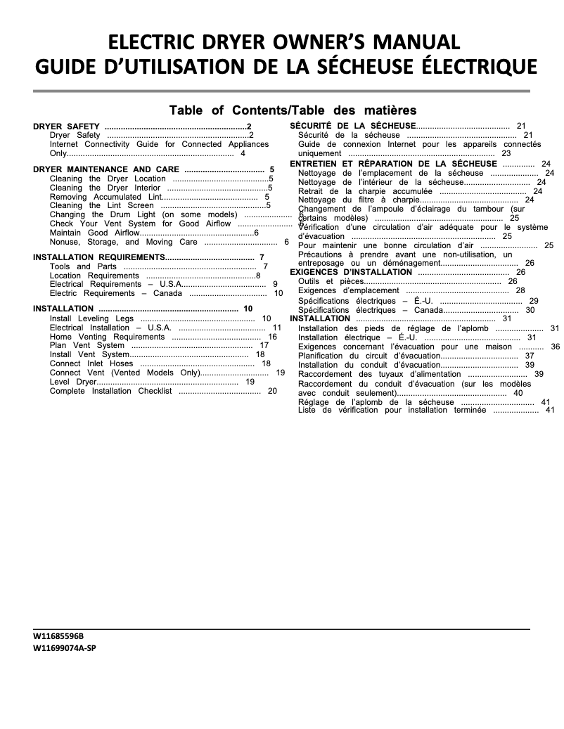 Page 1 de la notice Manuel utilisateur Maytag MED7020RU