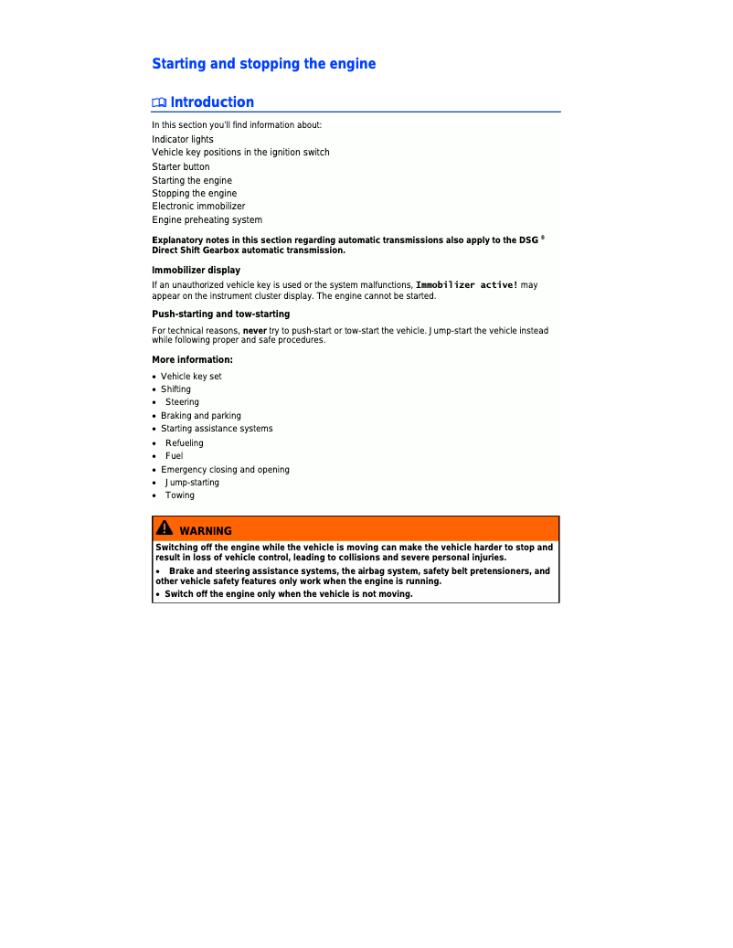 Página 1 del manual Manual de usuario Volkswagen Jetta (2014)