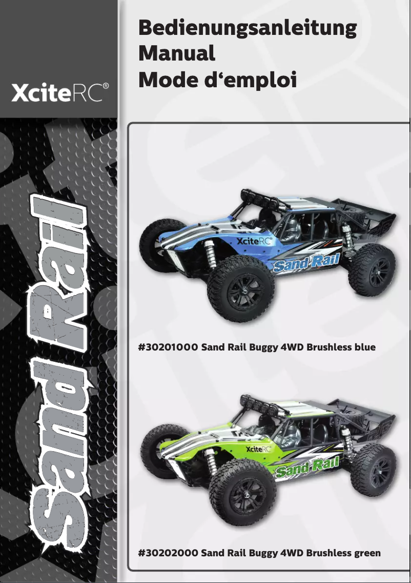 Page n°1 - Manuel utilisateur XciteRC Sand Rail