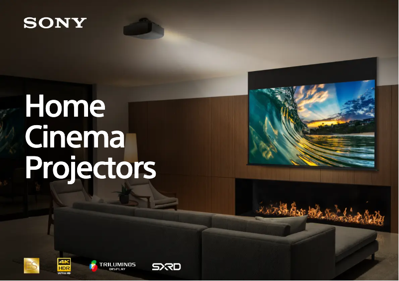 Page n°1 - Brochure Sony VPL-VW885ES