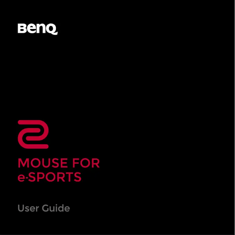 Page n°1 - Manuel utilisateur BenQ EC1-A