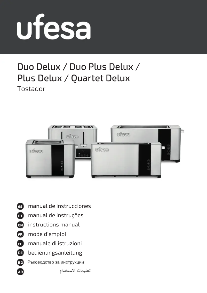 Image de la première page du manuel de l'appareil Duo Plus Delux