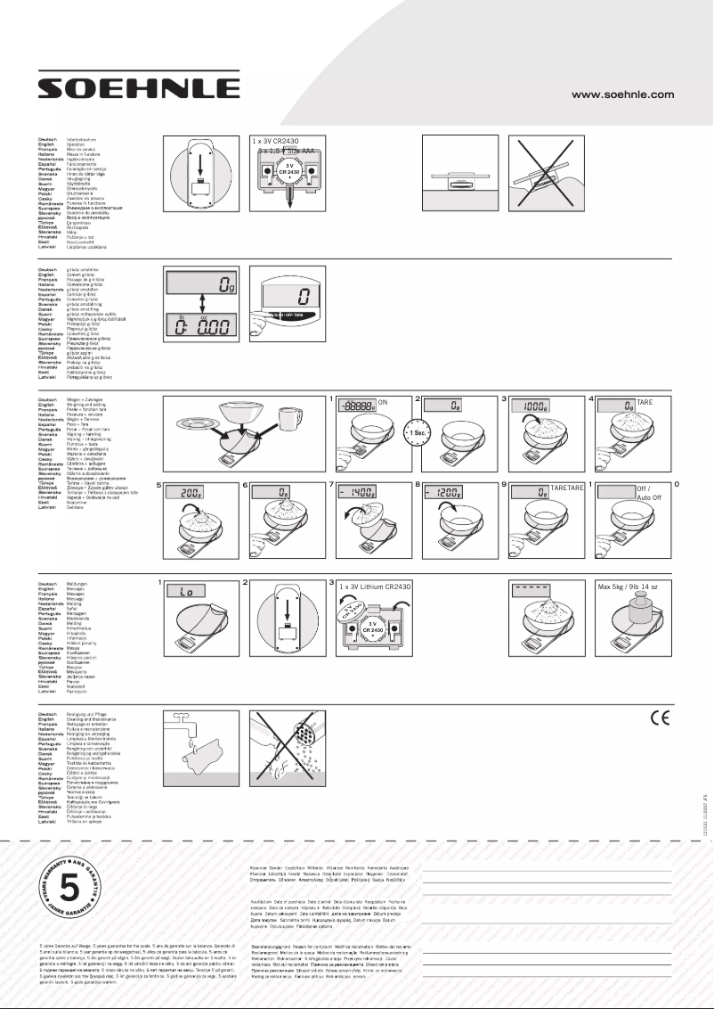 Image de la première page du manuel de l'appareil Model 65055 9