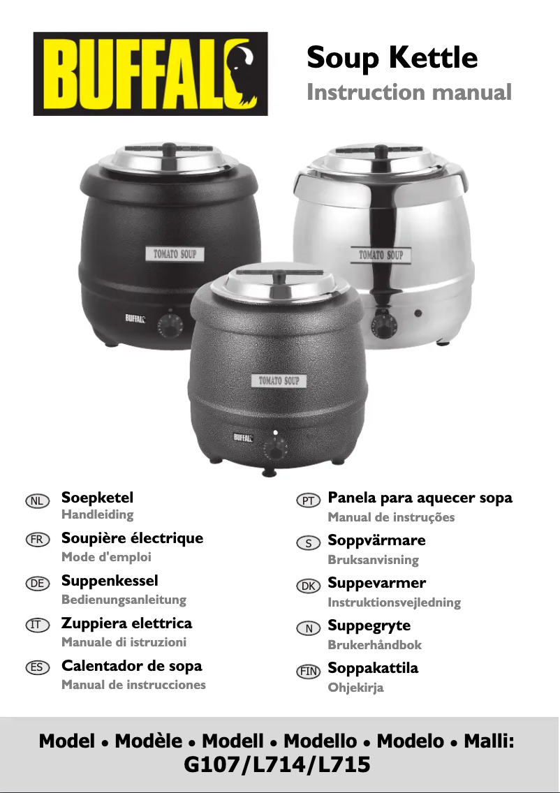 Page n°1 - Manuel utilisateur Buffalo G107