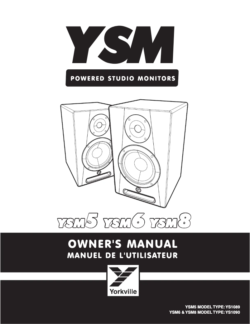 Image de la première page du manuel de l'appareil YSM8