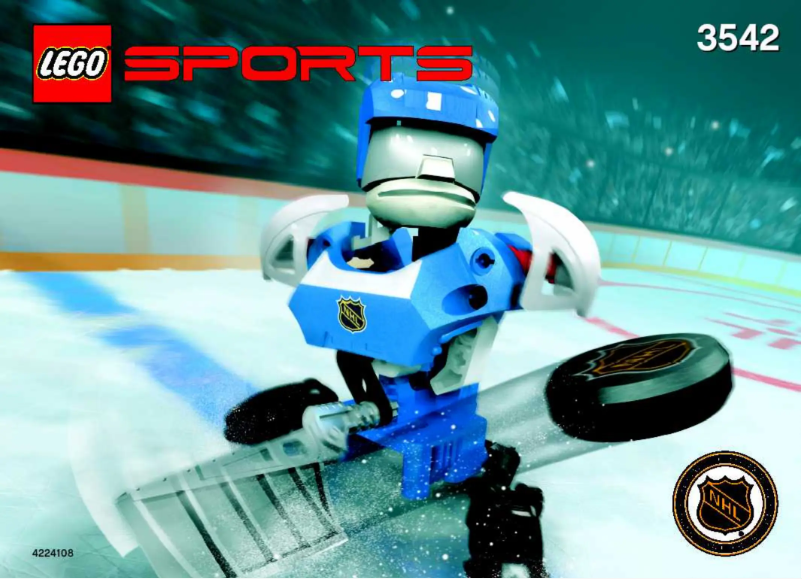 Page n°1 - Manuel utilisateur Lego Sports 3542