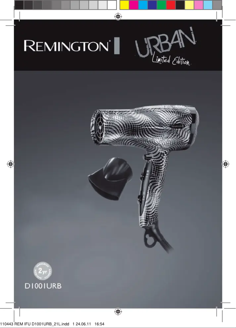 Page n°1 - Manuel utilisateur Remington D1001URB Urban