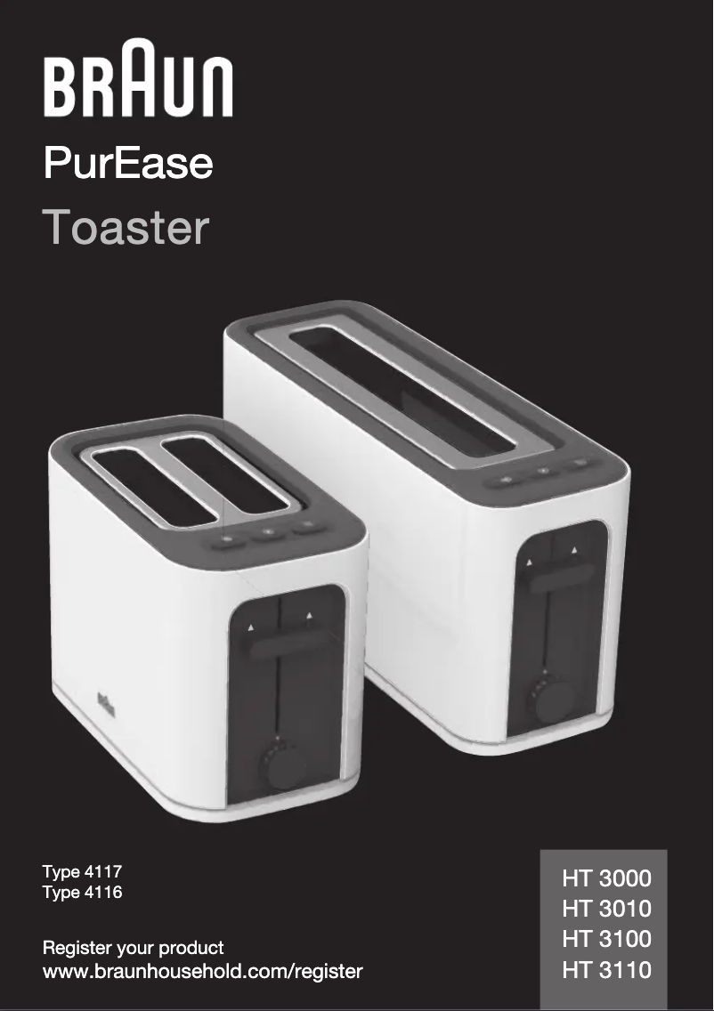 Image de la première page du manuel de l'appareil HT 3110