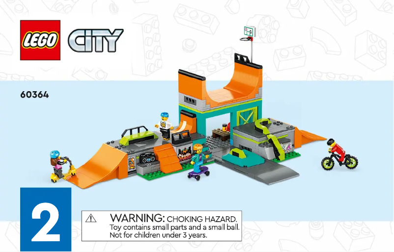 Page n°1 - Manuel utilisateur Lego City 60364