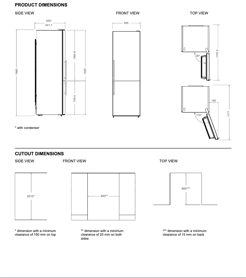 Image de la première page du manuel de l'appareil RBM60F4FXNC