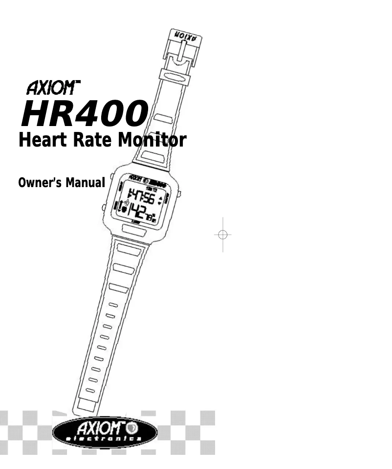 Página 1 del manual Manual de usuario Axiom HR400