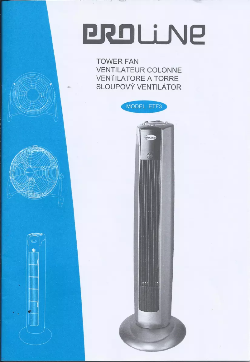 Imagen de la primera página del manual del dispositivo ETF3