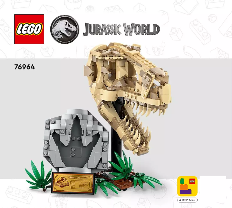 Page n°1 - Manuel utilisateur Lego Jurassic World 76964