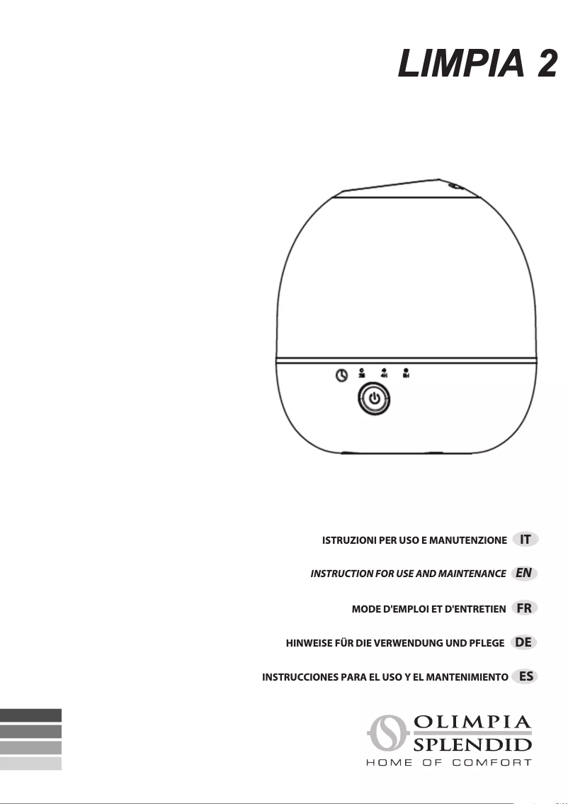 Image de la première page du manuel de l'appareil Limpia 2