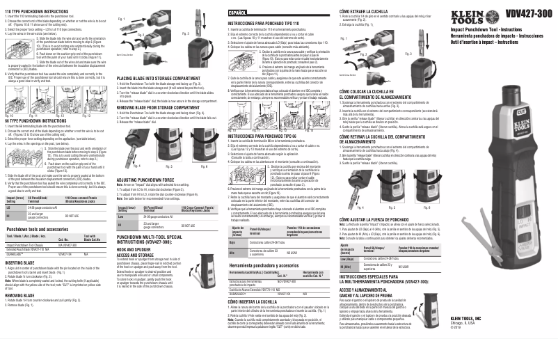 Imagen de la primera página del manual del dispositivo VDV427-300