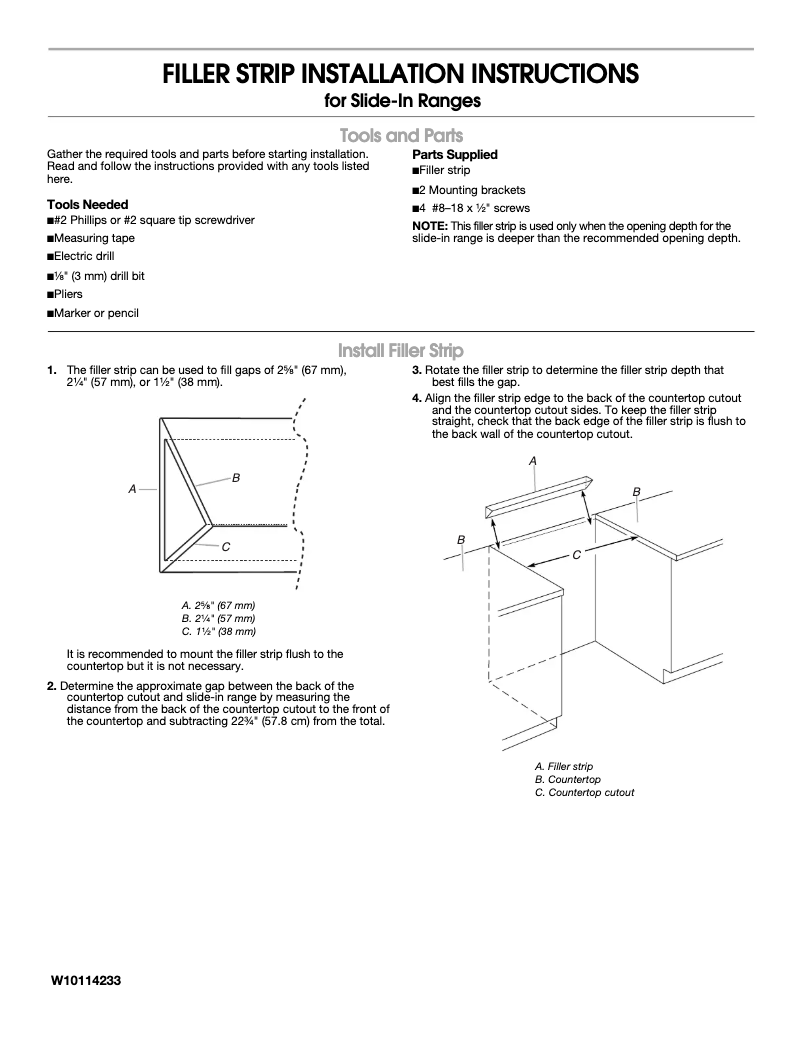 Page n°1 - Manuel utilisateur Maytag W10113901A