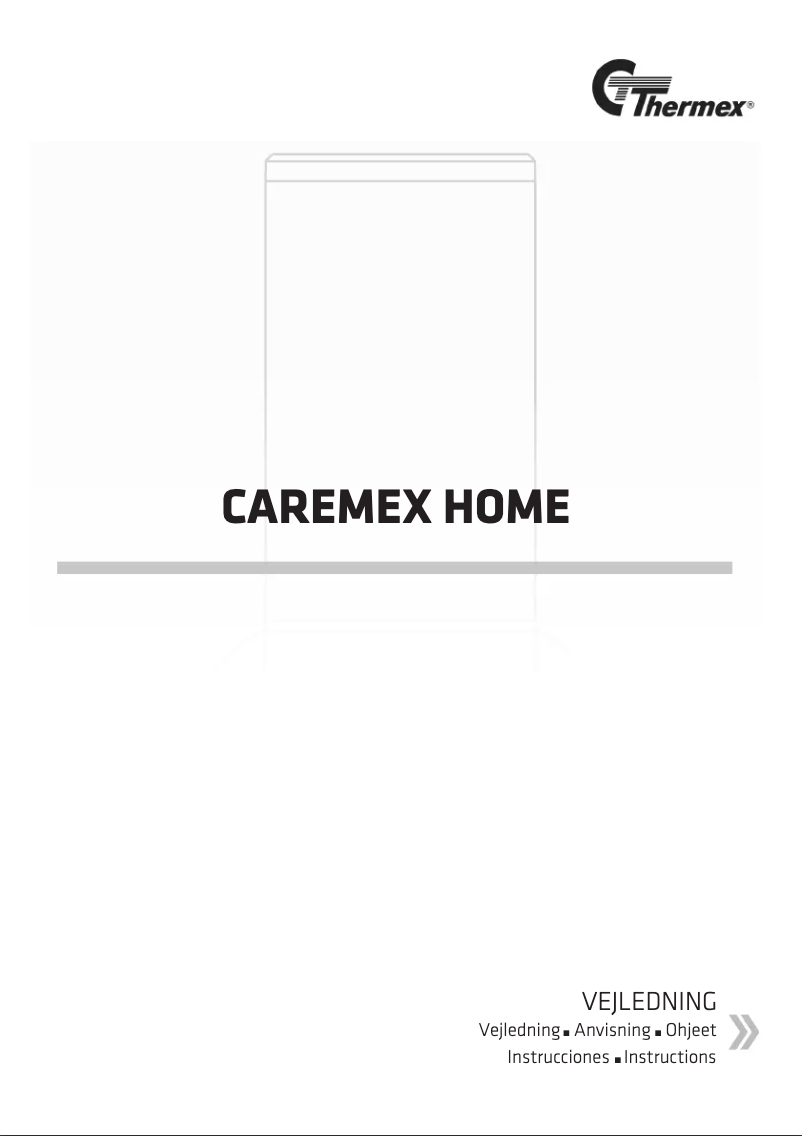 Page n°1 - Manuel utilisateur Thermex Caremex Home