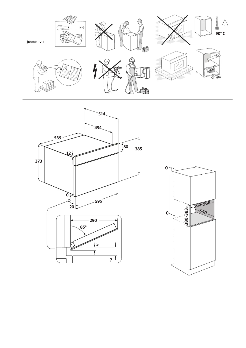 Page n°1 - Instructions de sécurité Whirlpool W9 MD260 BSS
