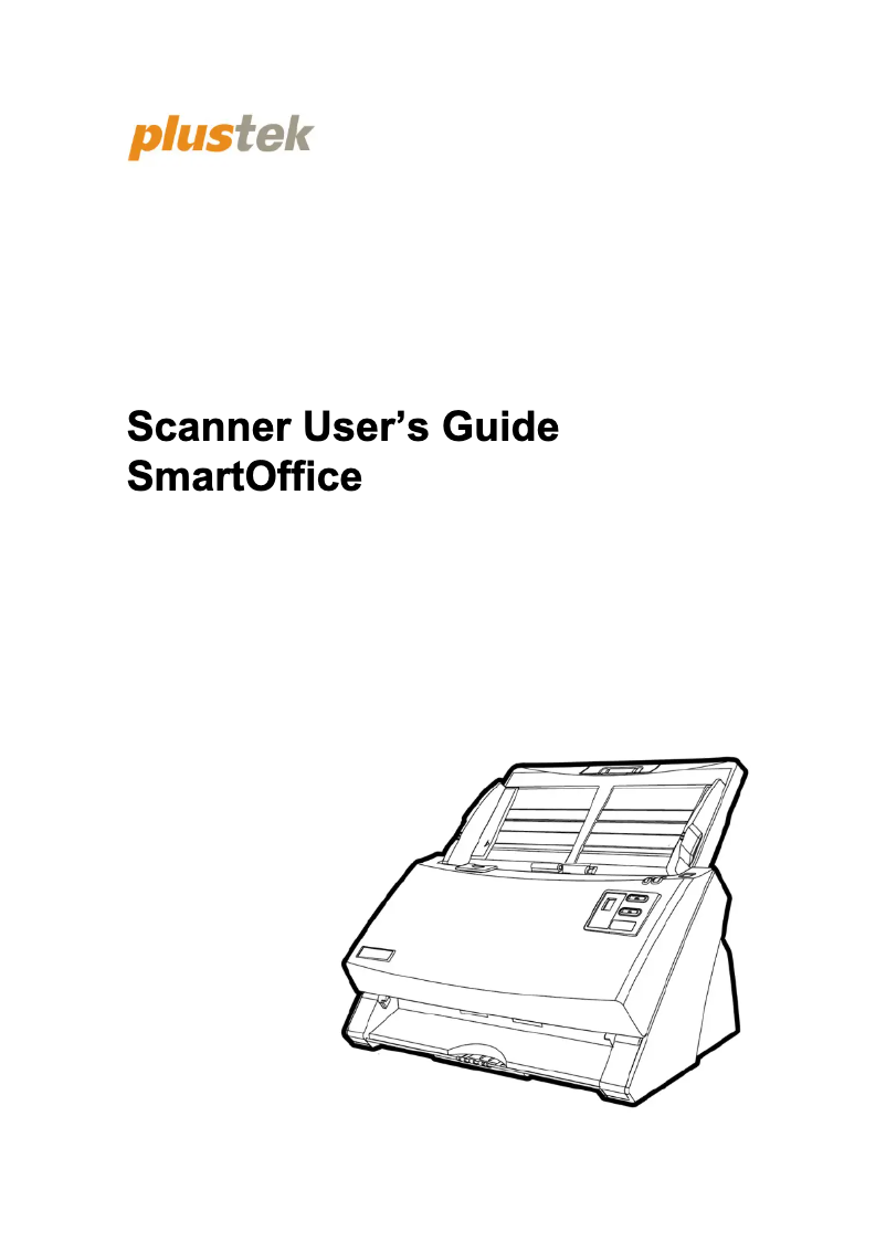 Page 1 de la notice Manuel utilisateur Plustek SmartOffice PS3140U