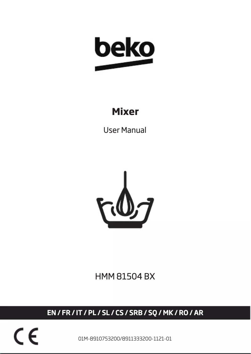 Page 1 de la notice Manuel utilisateur Grundig HMM 81504 BX