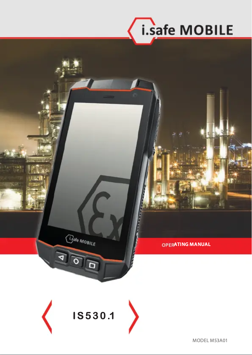 Page 1 de la notice Manuel utilisateur i.safe Mobile IS530.1