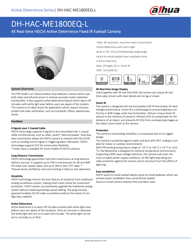 Image de la première page du manuel de l'appareil HAC-ME1800EQ-L