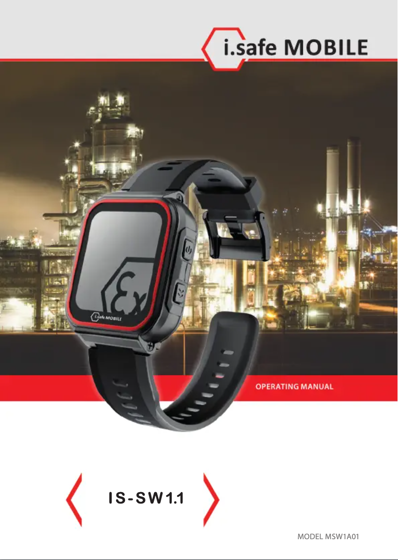 Image de la première page du manuel de l'appareil IS-SW1.1