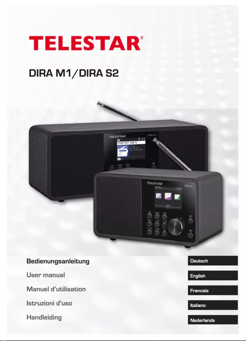 First page image of the manual for DIRA S 2