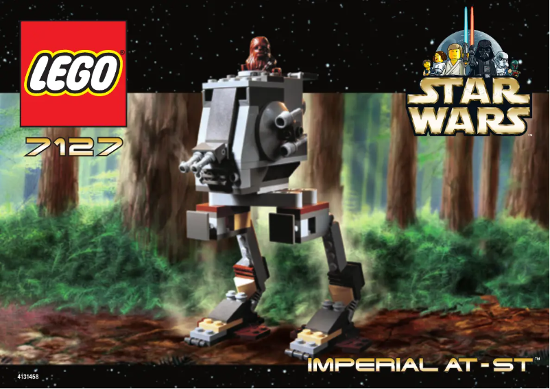 Página 1 del manual Manual de usuario Lego Imperial AT-ST (TM)