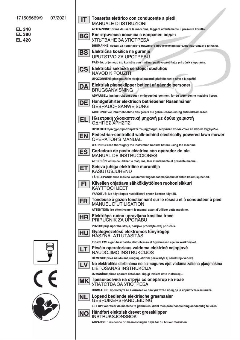 Image de la première page du manuel de l'appareil COMBI 40 E