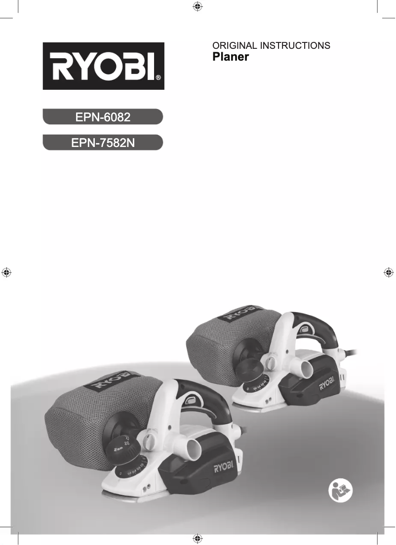 Page 1 de la notice Manuel utilisateur RYOBI EPN-7582N