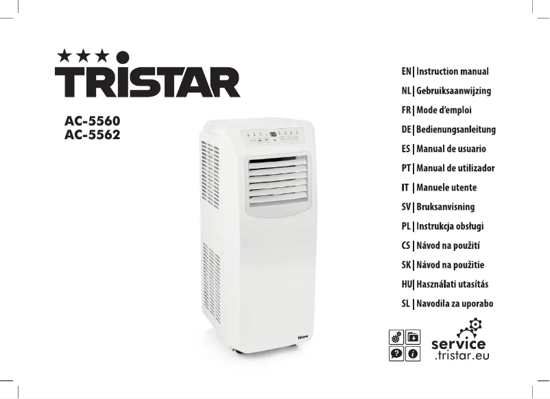 Page 1 de la notice Manuel utilisateur TriStar AC-5562