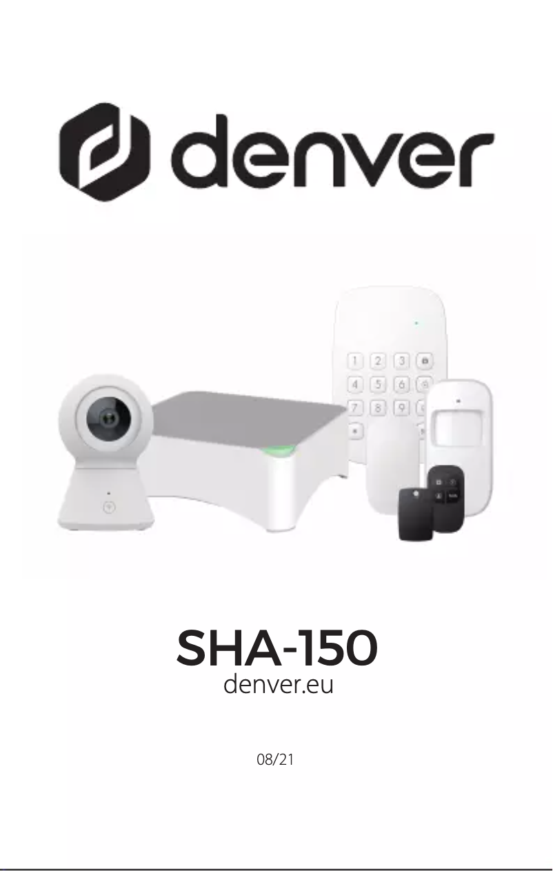 Page n°1 - Manuel utilisateur Denver SHA-150