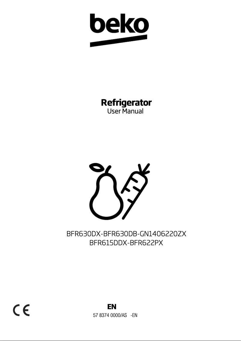 Image de la première page du manuel de l'appareil BFR575PX