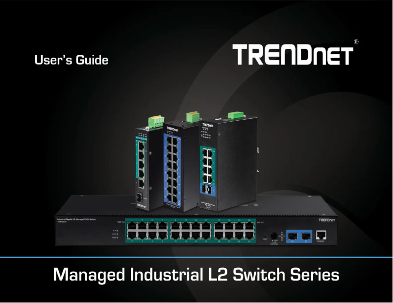 Page 1 de la notice Manuel utilisateur TRENDnet TI-RG262i