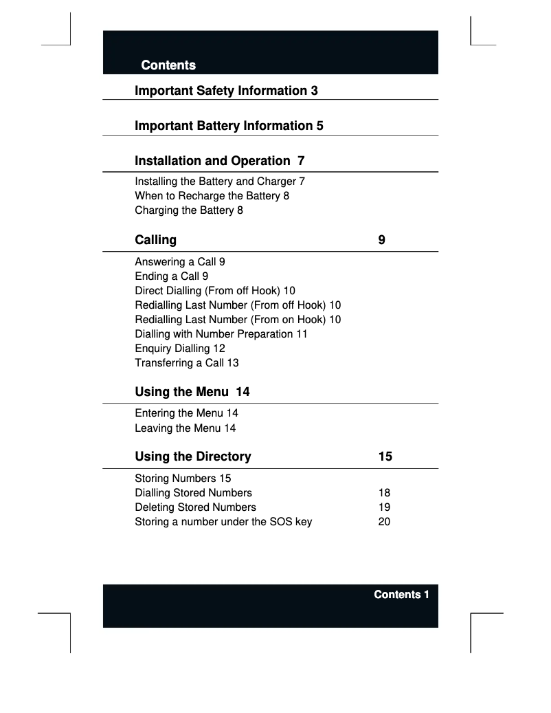Image de la première page du manuel de l'appareil C311