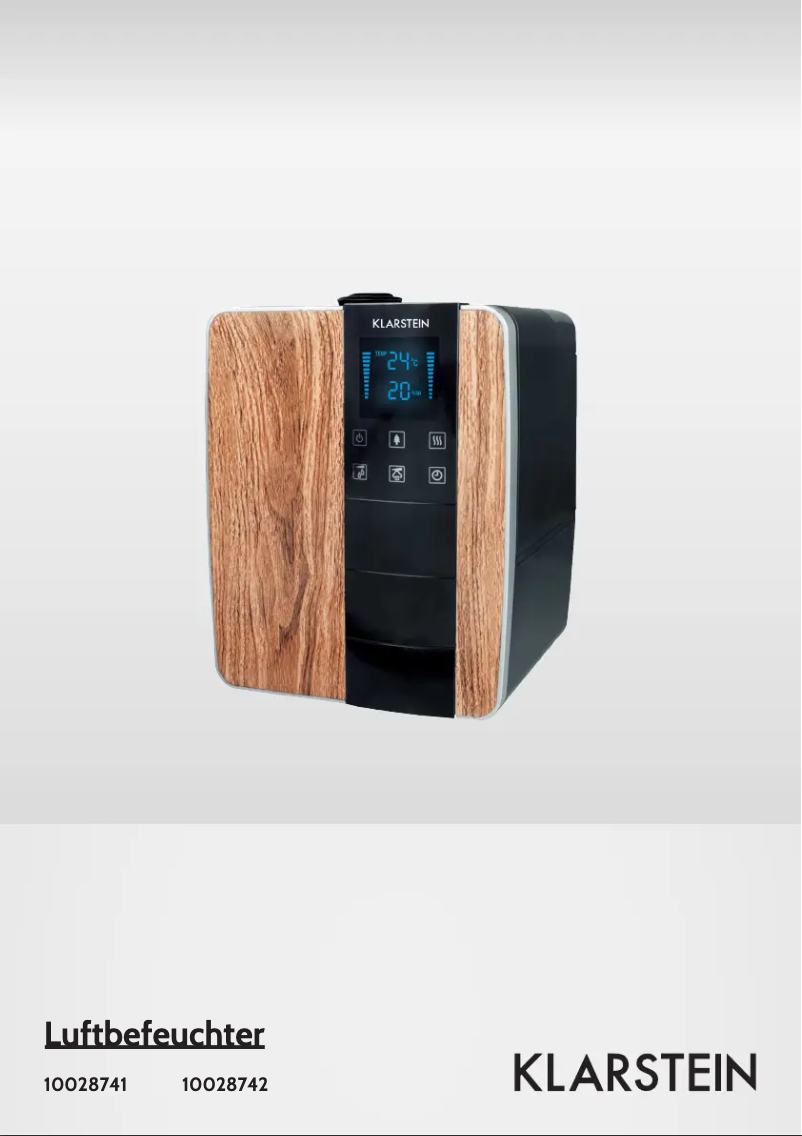 Image de la première page du manuel de l'appareil 10028741