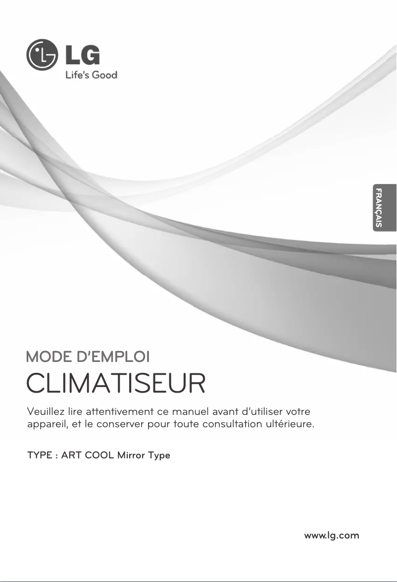 Image de la première page du manuel de l'appareil ARNU09GSEV2