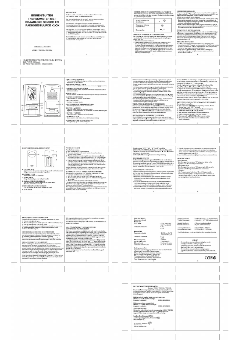 Imagen de la primera página del manual del dispositivo WX280M