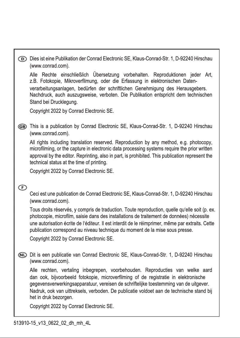 Page 1 de la notice Manuel utilisateur Voltcraft PPS-11603